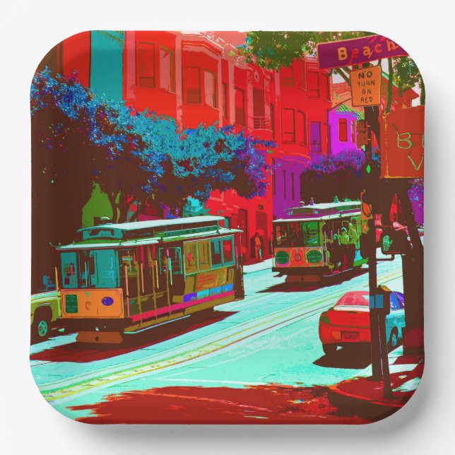 Assiettes En Carton San Francisco 005 (Recto)