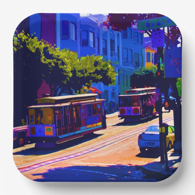 Assiettes En Carton San Francisco 006 (Recto)