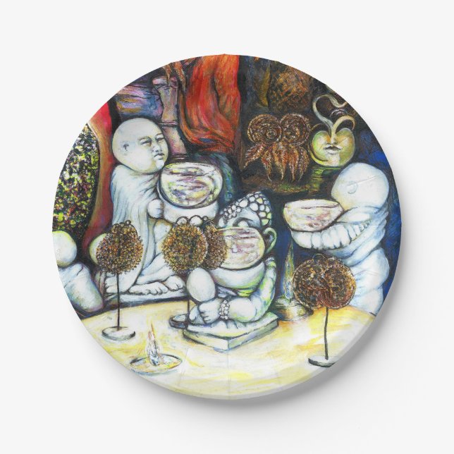 Assiettes En Carton Sans échec par défi (Devant)