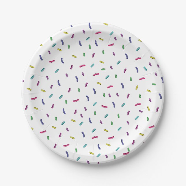 Assiettes En Carton Saupoudrer (Devant)