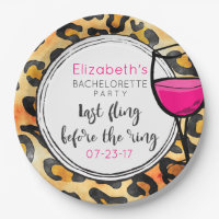 Sauvage Leopard Spots Motif Dernier Fling Bachelor