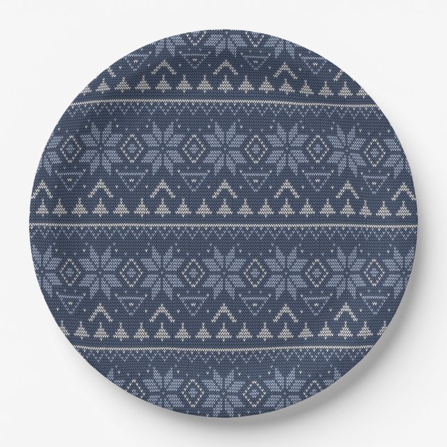 Assiettes En Carton Scandinavian (Devant)