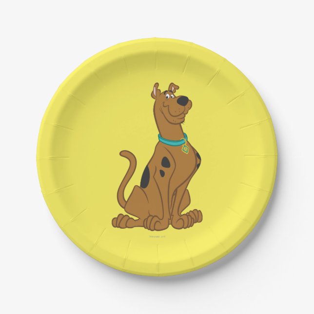 Assiettes En Carton Scooby-Doo Cuter Plus que mignonne (Devant)