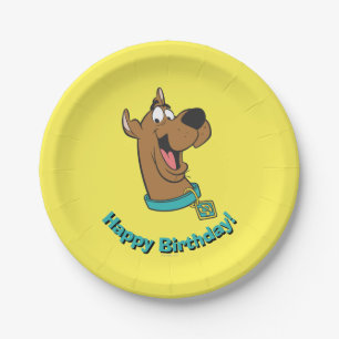 Assiettes En Carton Scooby-Doo Joyeux Visage