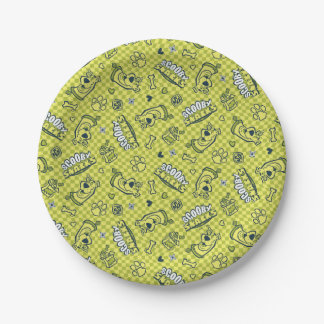 Assiettes En Carton Scooby Snacks Galore Checker Motif