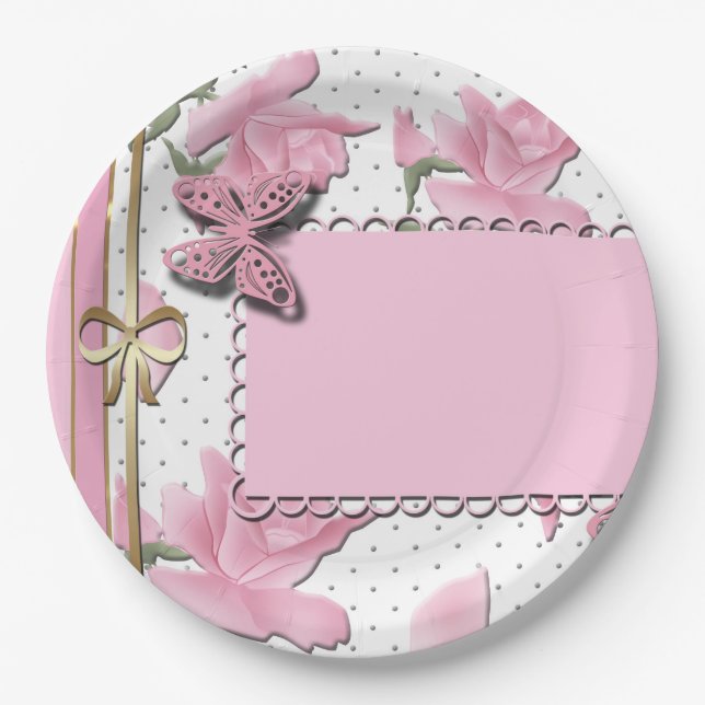 Assiettes En Carton Scrapbooking (Devant)