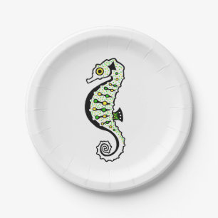 Assiettes En Carton SEAHORSE - Plaque en papier