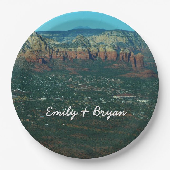 Assiettes En Carton Sedona et Coffee Pot Rock d'en haut (Devant)