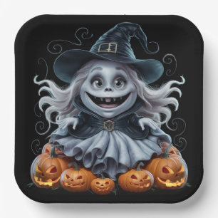 Assiettes en carton  Série 1 Ghost 03