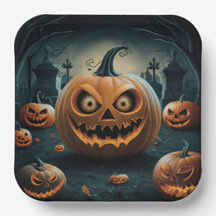 Assiettes en carton Série 1 Pumpkin 05