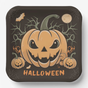 Assiettes en carton Série 2 Pumpkin 03