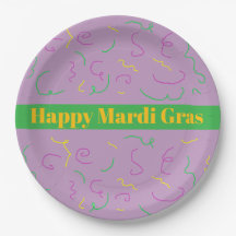 Serviettes de Mardi Gras