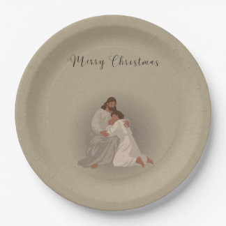 Assiettes En Carton Serviettes de Noël chrétiennes