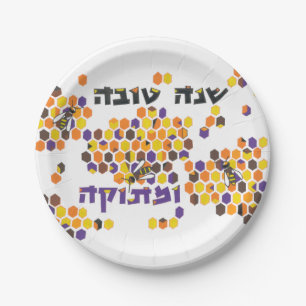 Assiettes En Carton Servir une nouvelle année douce