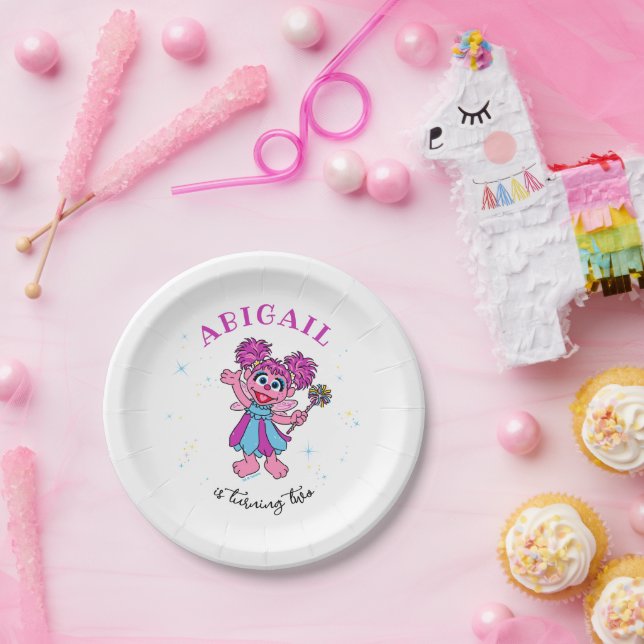 Assiettes En Carton Sesame Street Abby Cadabby Sparkles Birthday (Fête)