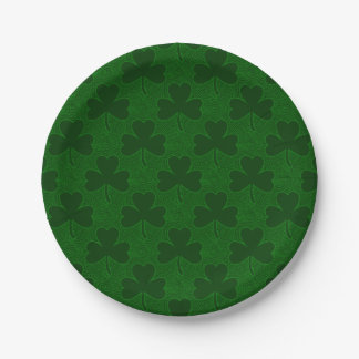 Assiettes En Carton Shamrock