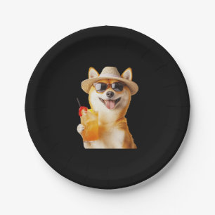 Assiettes En Carton Shiba Inu