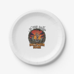 Assiettes En Carton Si Vous Osez Halloween Épouvante Main De Zombie To