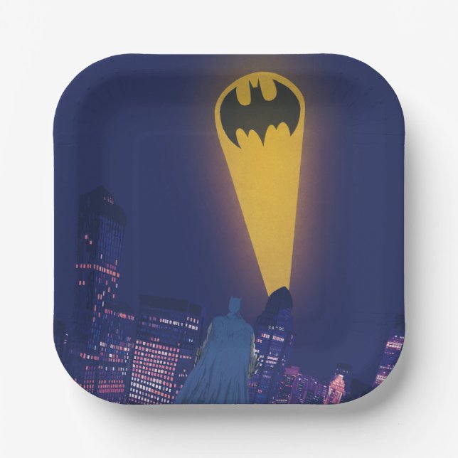 Assiettes En Carton Signal de chaume sur Gotham (Recto)