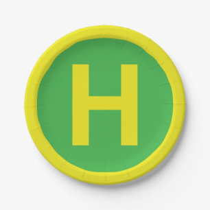 Assiettes En Carton SIGNE Helipad