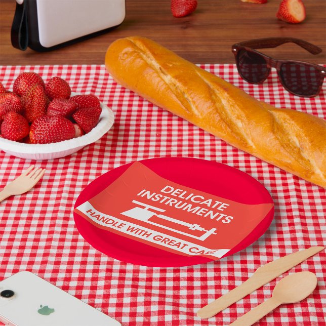 Assiettes En Carton Signer les instruments de précision (Créateur téléchargé)