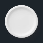 Assiettes En Carton simple et minimal ajouter votre logo nom aquarelle<br><div class="desc">conception</div>