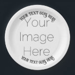 Assiettes En Carton simple photo personnalisée papier pirate personnal<br><div class="desc">Simple Photo personnalisée Plaque papier photo personnalisée pour la fête. avec votre texte de style pirate vieux 1700s Célébrez votre occasion spéciale avec une touche unique! Ces plaques de papier photo personnalisées sont parfaites pour les anniversaires, les mariages, les baby showers, les diplômes, et plus encore. Téléchargez facilement votre propre...</div>