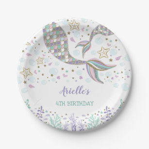 Assiettes Sirenes Zazzle Fr Assiettes Sirenes Zazzle Fr