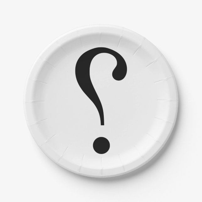 Assiettes En Carton sNARK mARK {ironicon} (Devant)