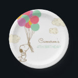Assiettes En Carton Snoopy et Ballons Anniversaire<br><div class="desc">Amusez-vous et charmez avec Snoopy et Balloons Plaques Papier Anniversaire! Avec Snoopy tenant des ballons colorés dans un design ludique, ces assiettes sont parfaites pour les fêtes d'anniversaire sur le thème des cacahuètes. Idéal pour servir des snacks, des desserts ou des repas, ils apportent une touche de gaieté à votre...</div>