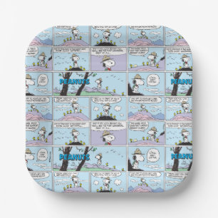 Assiettes En Carton Snoopy & Friends   Aller Randonnée