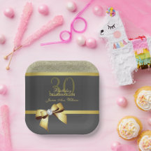 Soirée d'Anniversaire Gold & Black