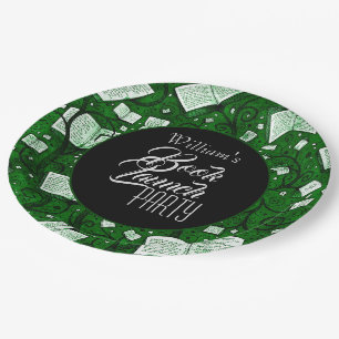 Assiettes En Carton Soirée de lancement du livre vert