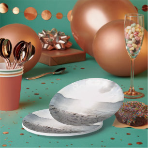 Assiettes En Carton Soleil Gloire À La Plage