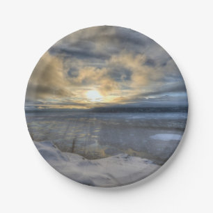 Assiettes En Carton Solstice d'hiver Turnagain Arme