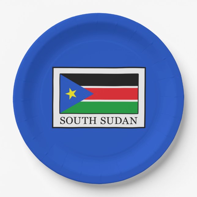 Assiettes En Carton Soudan du Sud (Devant)