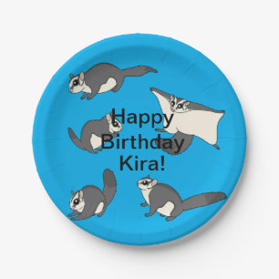 Assiettes En Carton Sougar Gliders Anniversaire