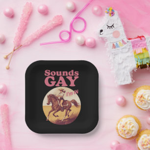 Assiettes En Carton Sounds Gay I'm In Lesbian Western Pride Progress