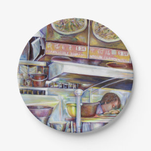 Assiettes En Carton Soupe de queue de porc, Singapour