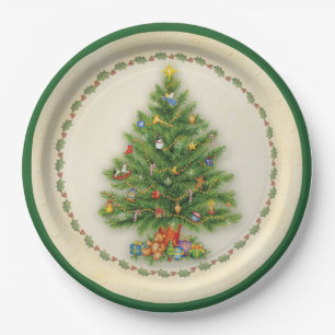 Assiettes En Carton Sous l'arbre