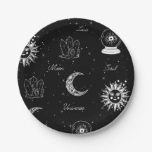 Sous les plaques de papier céleste de la lune