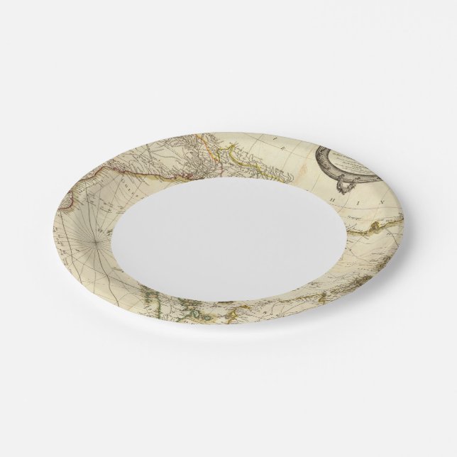 Assiettes En Carton Southea St.Inde (Angle)
