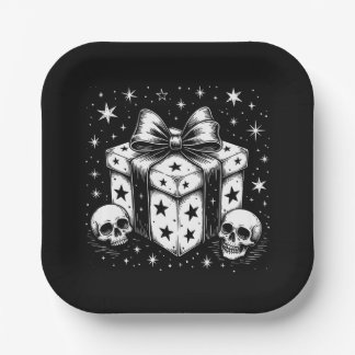 Assiettes En Carton Spooky Gift