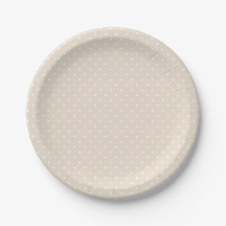 Assiettes En Carton Spring Polka Dots Classic | Doux Lin