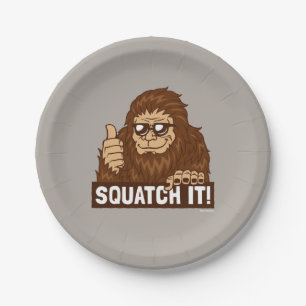 Assiettes En Carton Squatch