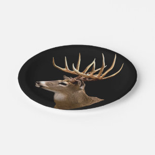 Assiettes En Carton Stag Buck Deer