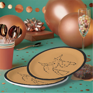 Assiettes En Carton Starry Witch