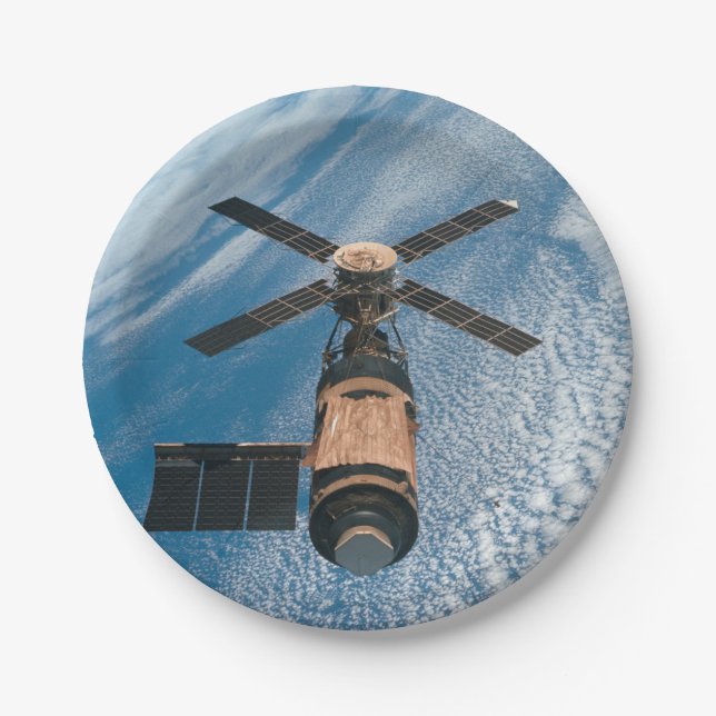 Assiettes En Carton Station spatiale Skylab (Devant)