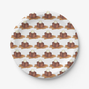 Assiettes En Carton Stick Toffee Pudding Royaume-Uni