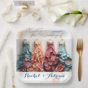 Assiettes En Carton Style de robe mariage